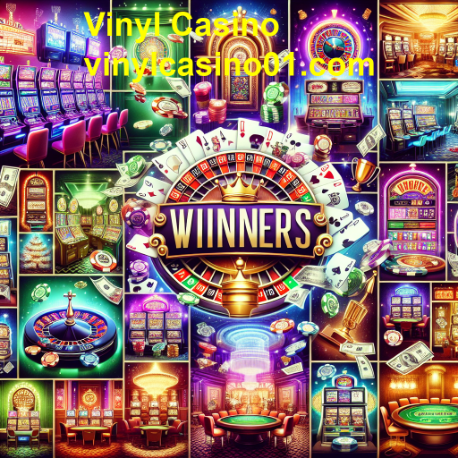 Descubra a Categoria de 'Vencedores' no Vinyl Casino